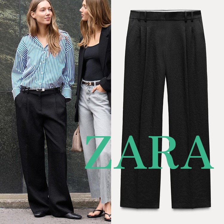 【ZARA】ダーツ STRAIGHT-LEG パンツ 2147/706/704 ZARA ダーツ STRAIGHT-LEG パンツ 2147/706/704 - メルカリ
