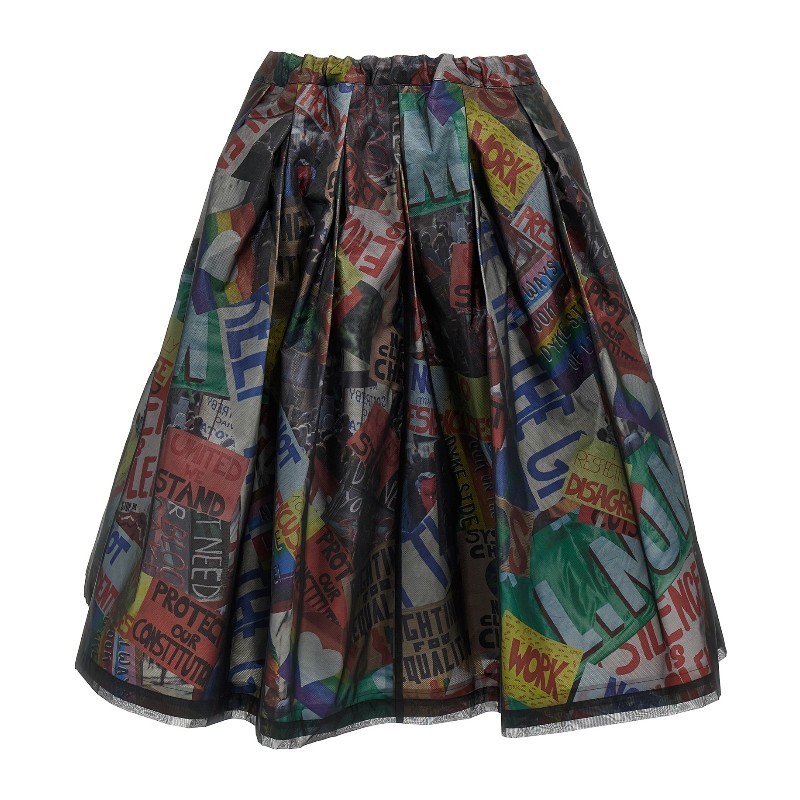 スカート COMME des GARCONS SS25 Structured midi skirt (GOS003 1)