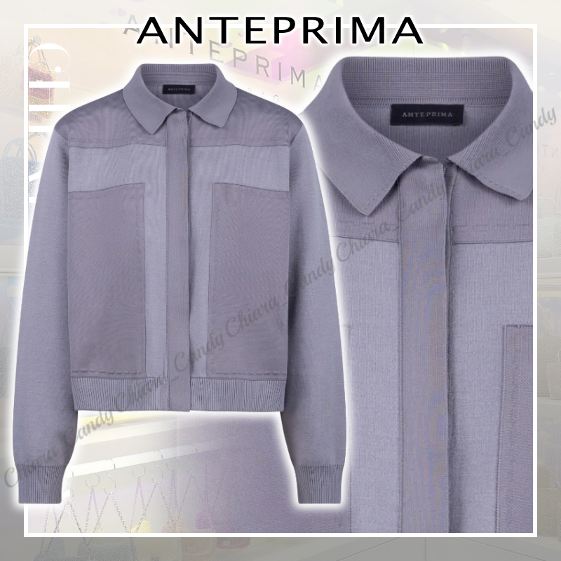 【25SS NEW】ANTEPRIMA_women/ Maglia Doppia ウール ジャケット
