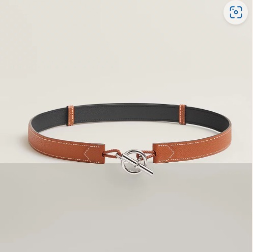 【カッコいい】エルメス Babord 24 リバーシブルベルト HERMES エルメス ベルト バボード 24 リバーシブル ゴールド/白