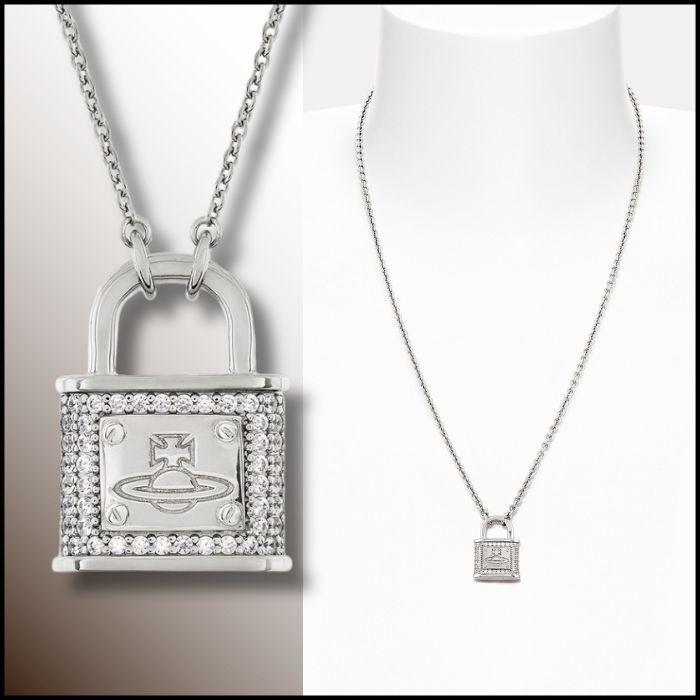 Vivienne Westwood 南京錠モチーフ ネックレス