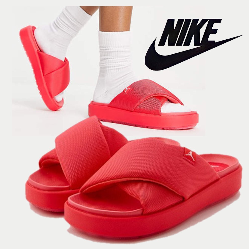 関税送料込♪NIKE/JORDAN SOPHIA SLIDE コーラル