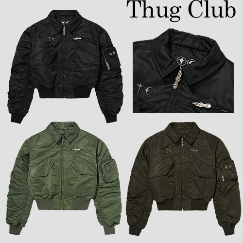 Thug Club正規品★TCエンブレムMA-1