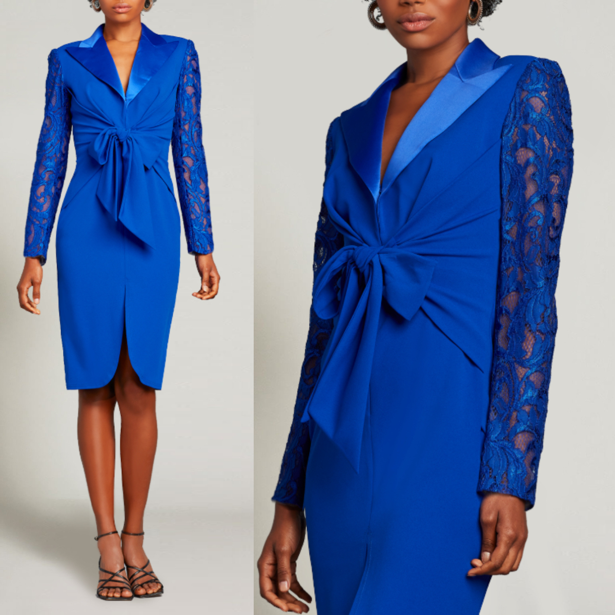 【TADASHI SHOJI】関税込★タキシードドレスワンピ