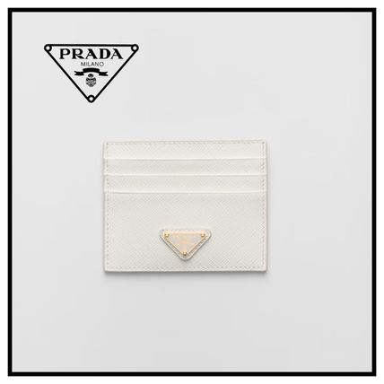 カーフスキン PRADA(プラダ) カードケース・名刺入れ(レディース