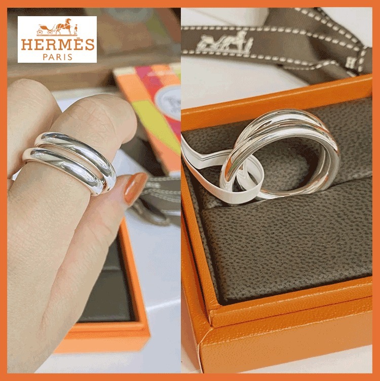 【人気☆洗練されたデザイン】HERMES ヴェルティージュ リング