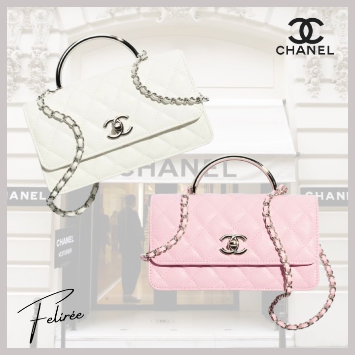 《エレガント☆》CHANEL チェーン クラッチ バッグ