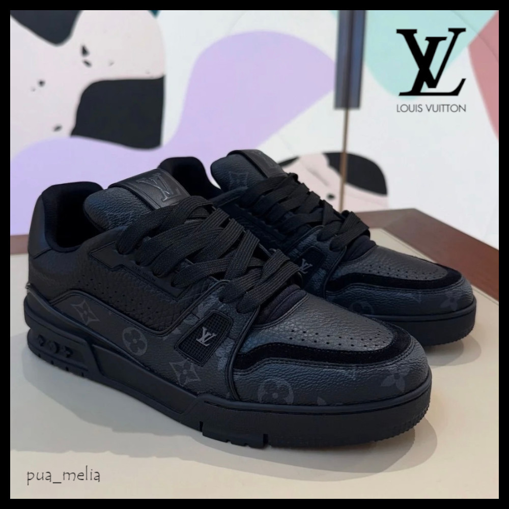 大人気♡レア【Louis Vuitton】LV トレイナー スニーカー