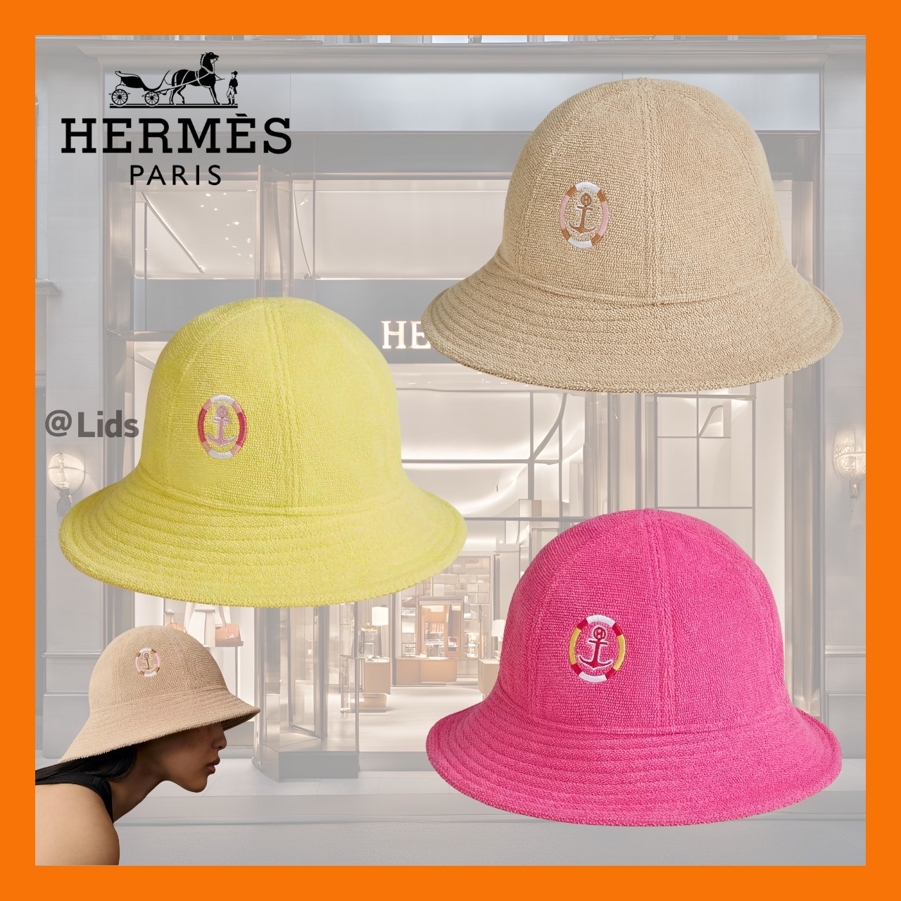 【被るだけで完成/コーデを格上げする魔法の逸品】HERMES ハット