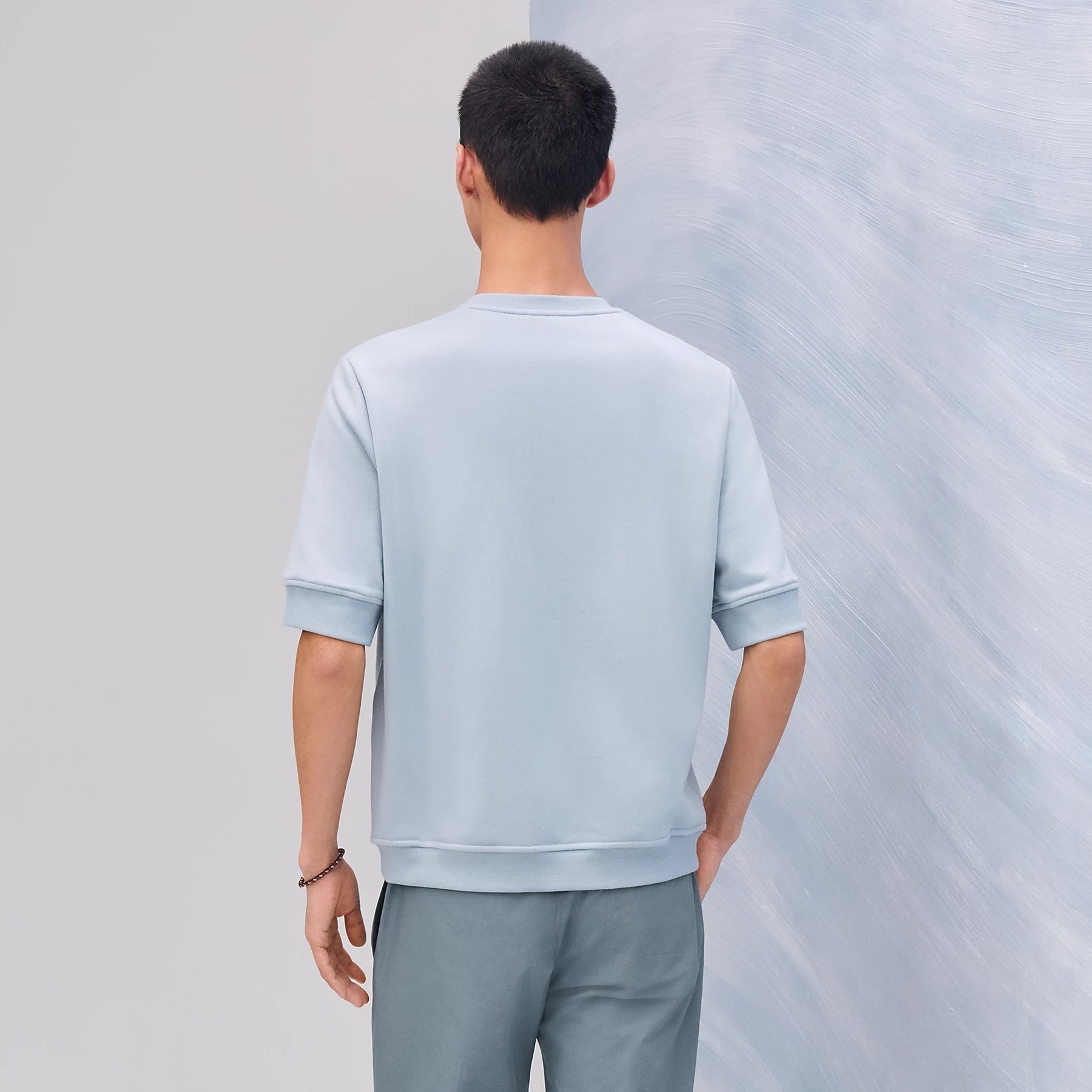 人気♪HERMES★ラウンドネックTシャツ《クルー・ド・セル》