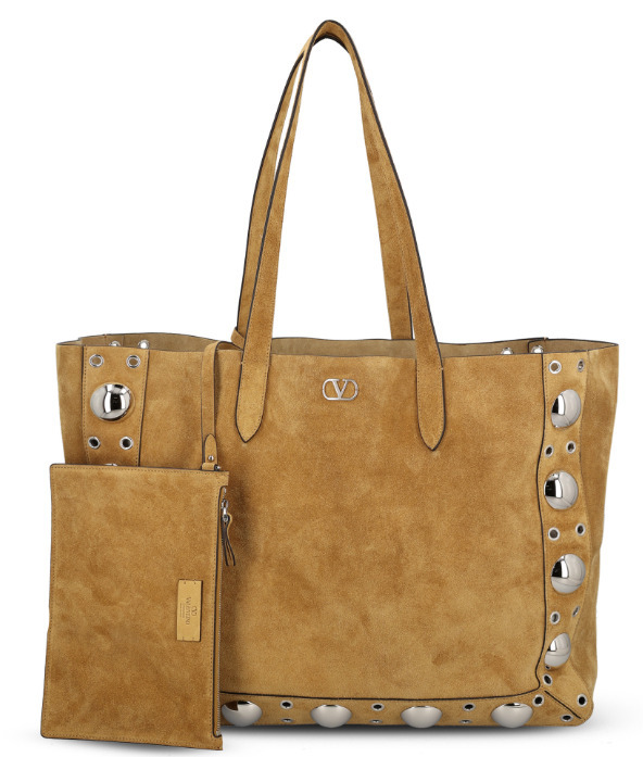 VALENTINO ♪ Vrogo スエードトートバッグ 6Y0B0D58S