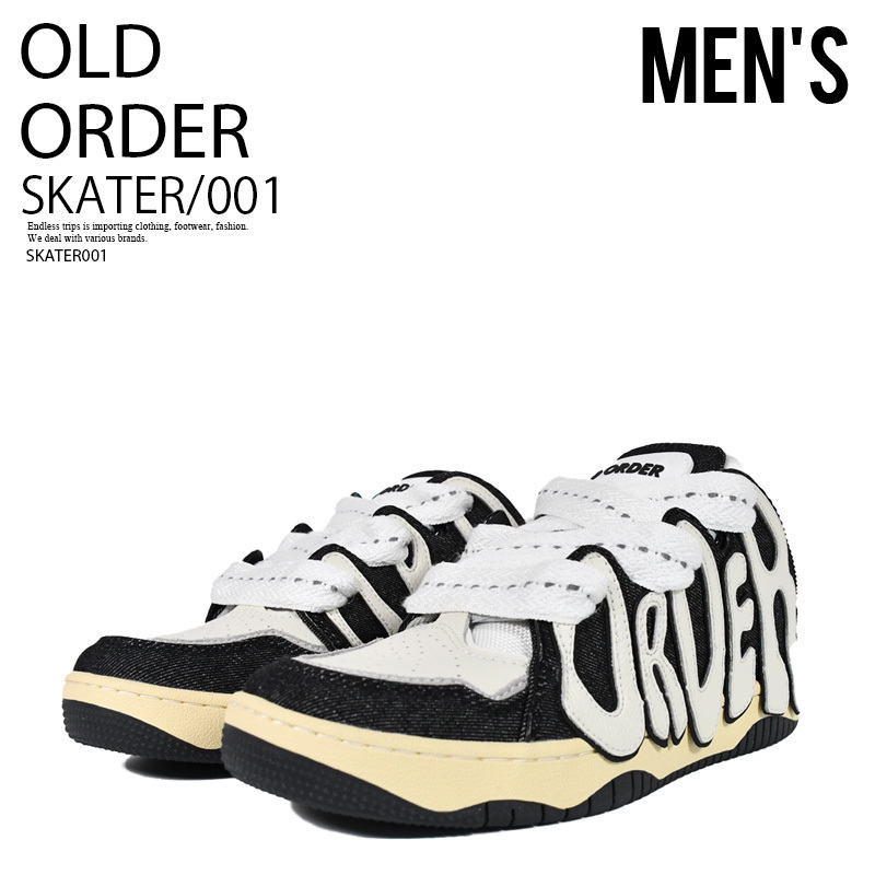 即発★SNSで話題沸騰中!!★OLD ORDER★SKATER/001★SKATER001