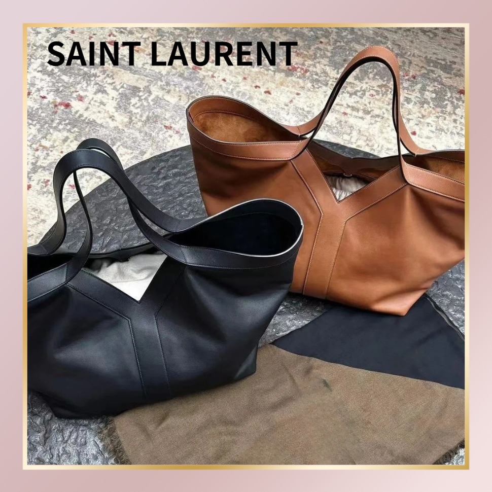 【SAINT LAURENT】Ｙ トート（レザー）カーフスキン