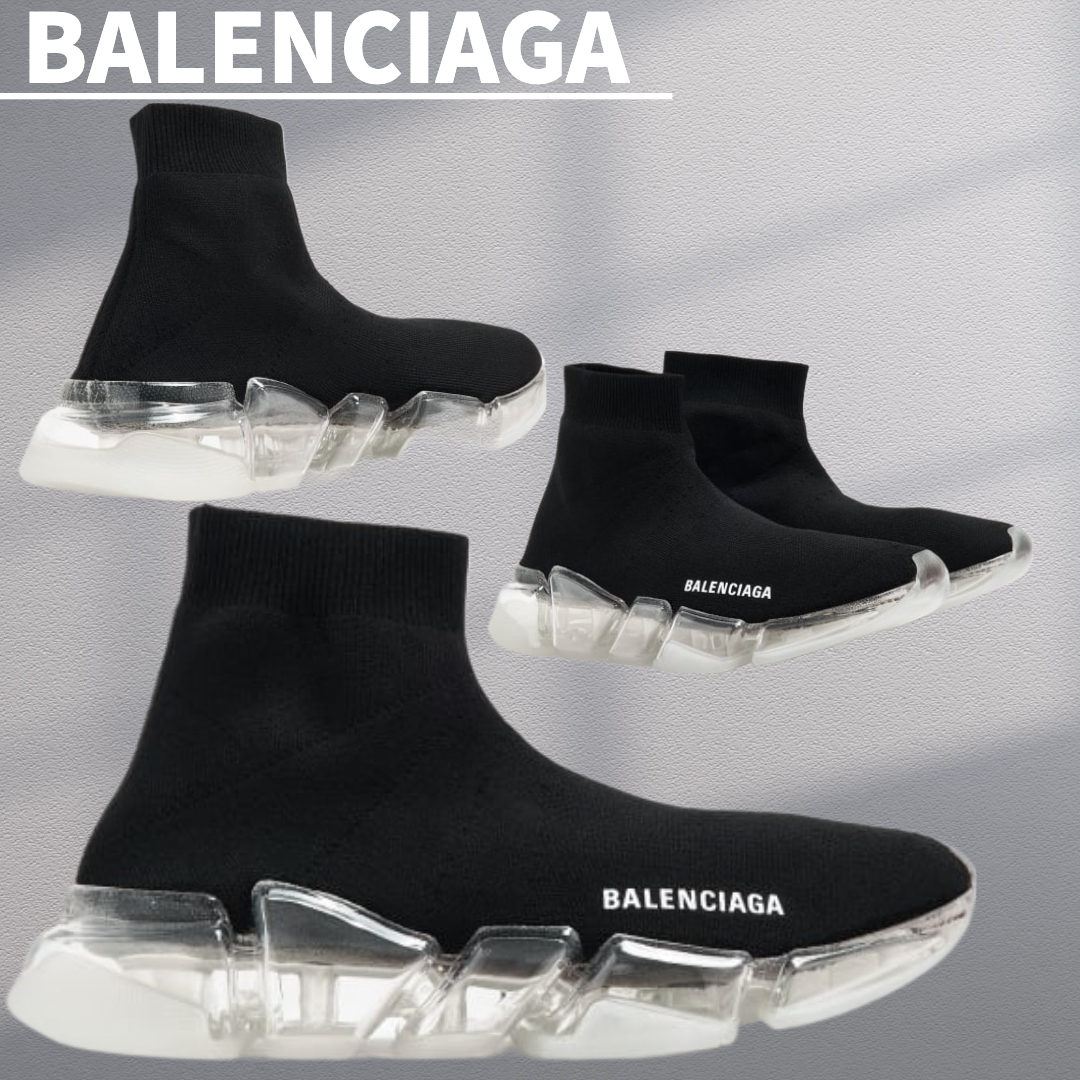 関税込【BALENCIAGA】スピード 2.0 スニーカー Black