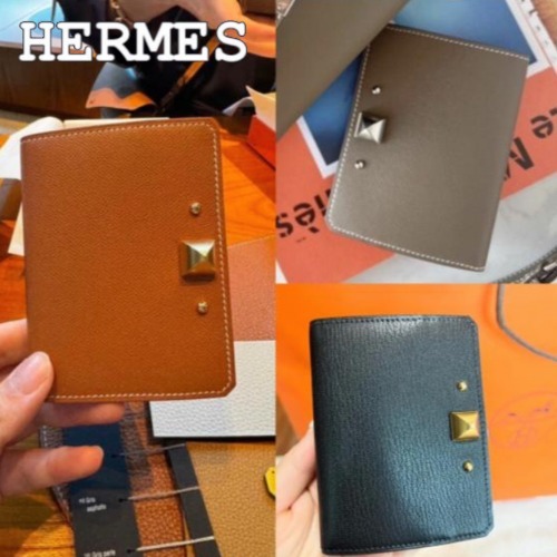 上品なデザイン♪【HERMES】カードホルダー ゴートスキン org.jpg