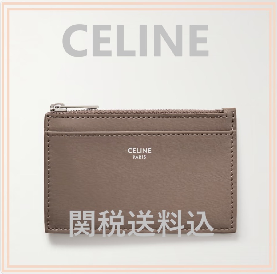 【数量限定!】CELINE セリーヌ カードケース トープ ベージュ