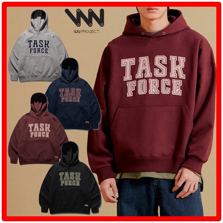 ★人気★【WV PROJECT】★Task Heavy Cotton Balloon Fit Hood★