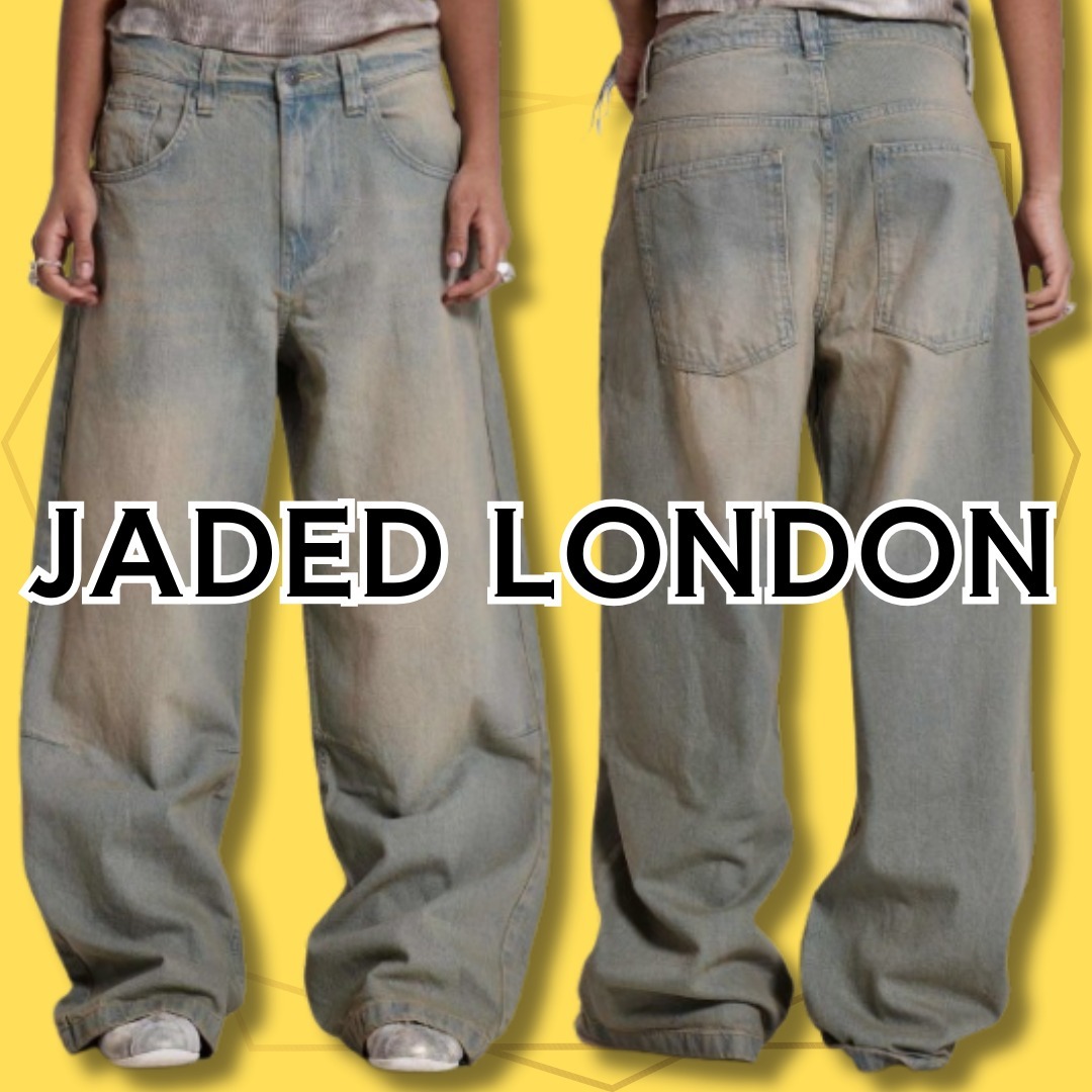 関送込【JADED LONDON】ライトウォッシュ コロッサス ジーンズ