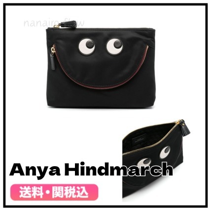 ★Anya Hindmarch★ アニヤ アイズ ジップポーチ 送料関税込