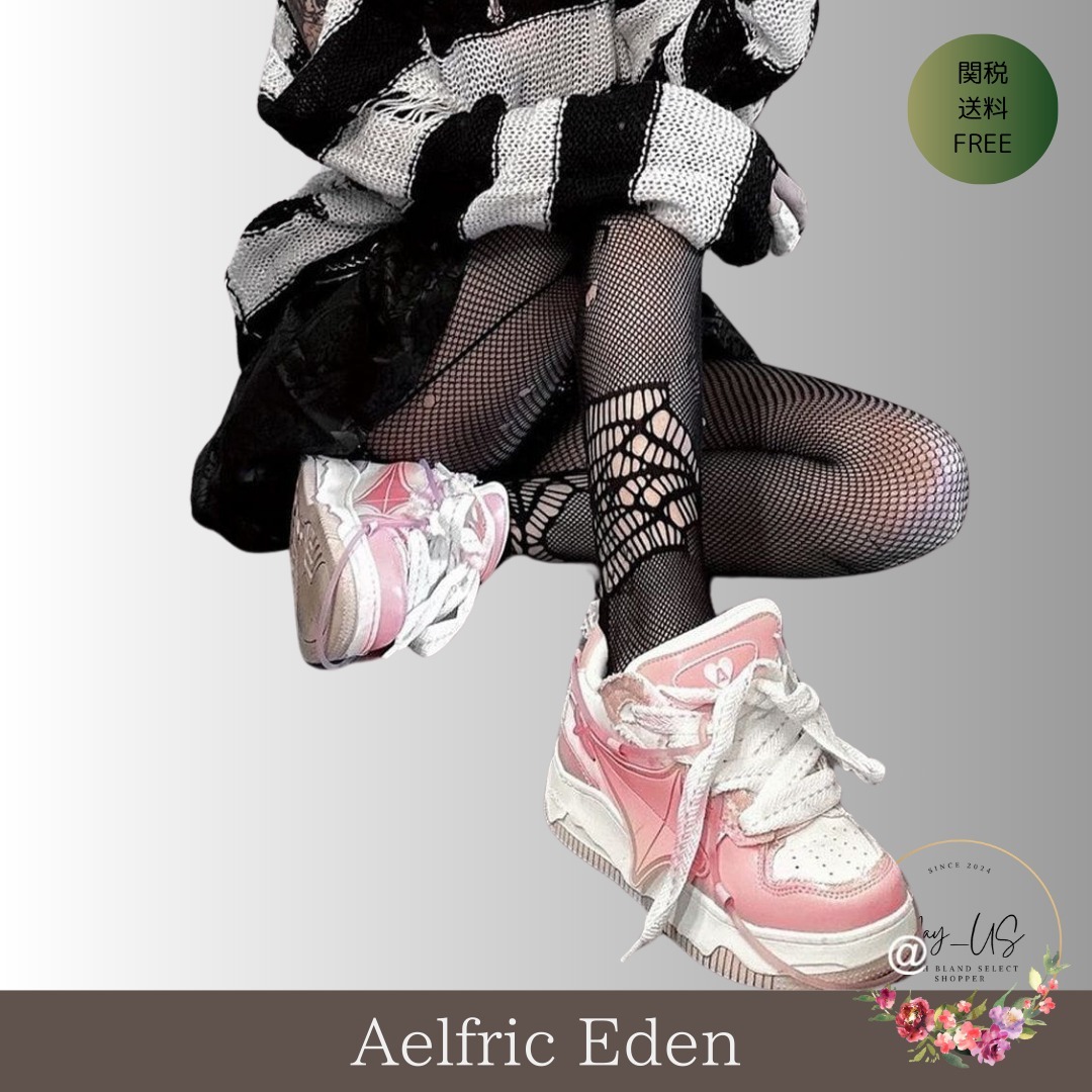 関送込【Aelfric Eden】カラーブロッキングパッチワークスケート