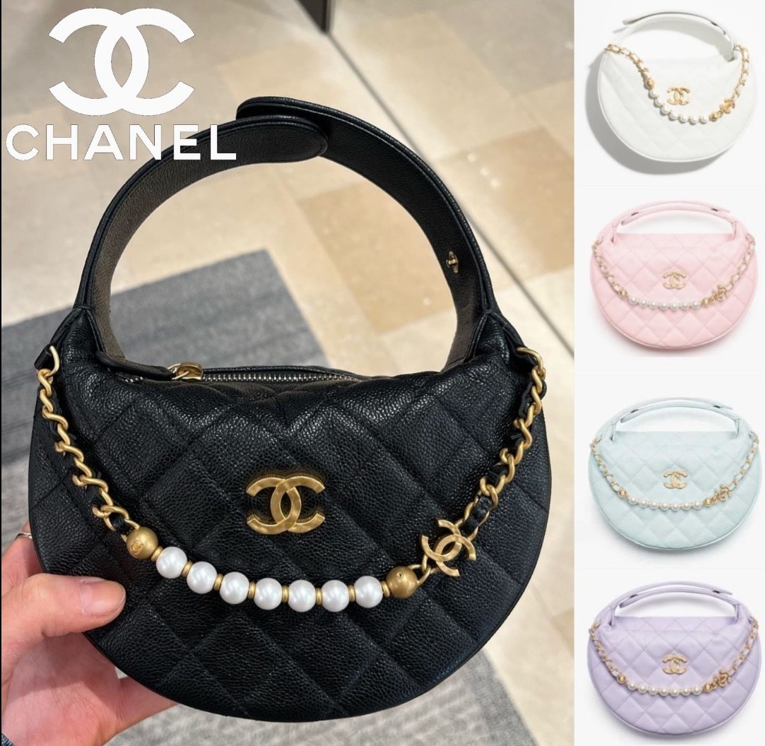 キュートなフォルム♡パステルカラー【CHANEL】ポシェット