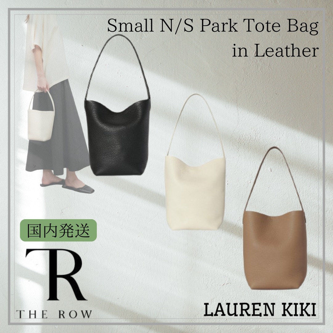 国内買付【THE ROW】Small N/S Park Tote Bag in Leather