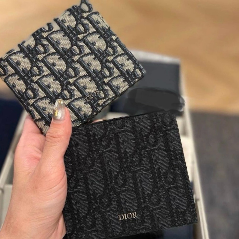 定番人気♡【DIOR】ミニウォレット、折りたたみ財布