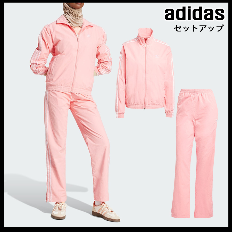 ★adidas originals★W WOVEN TRACK TOP & PANTS SET★追跡可