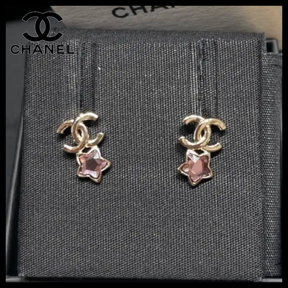 最安挑戦！ スクエア型！】CHANEL ピアス アクセサリー