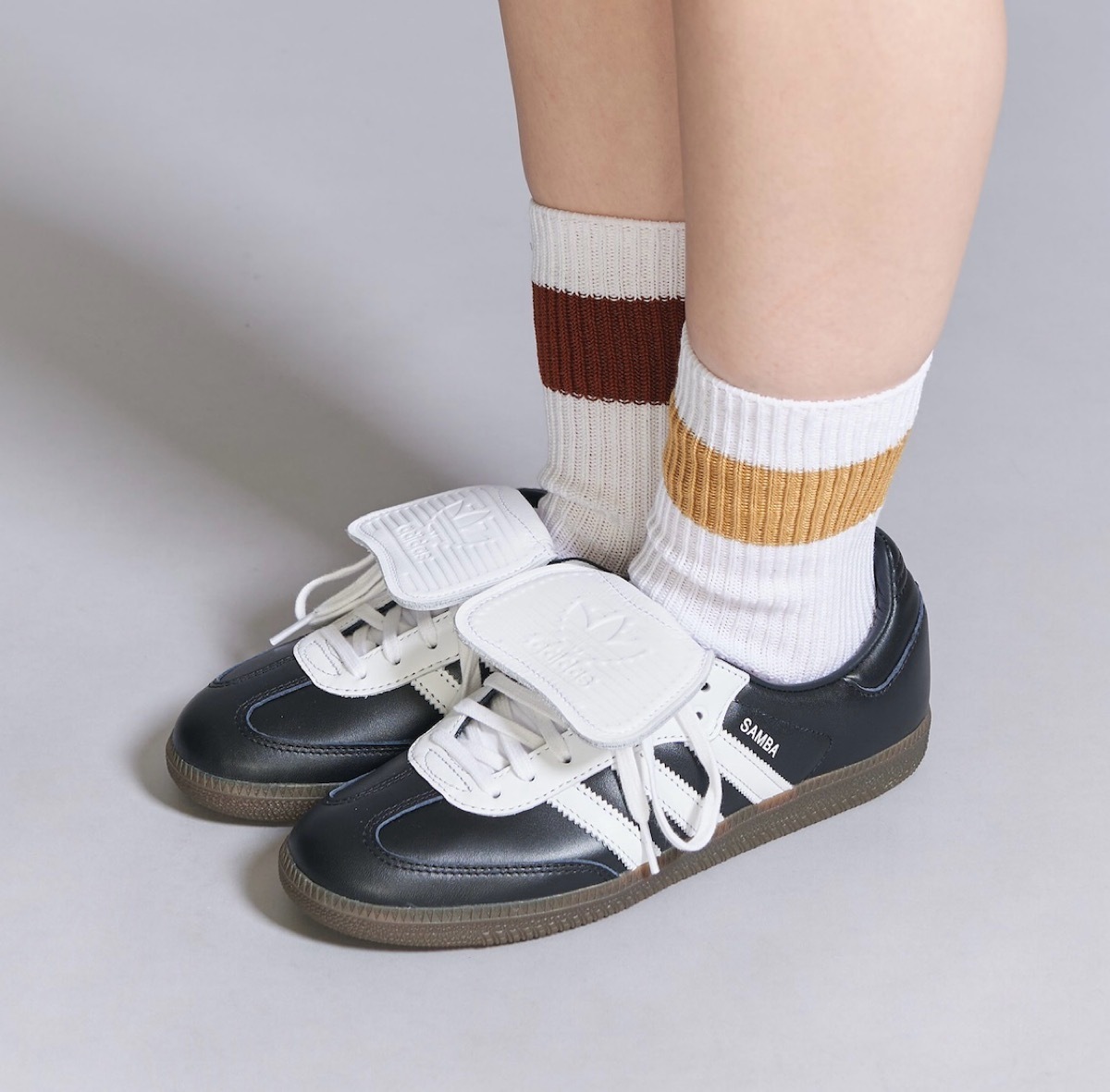 大人気 adidas Samba LT 折り返しシュータンがアクセントに◎ 大人気 adidas Samba LT 折り返しシュータンがアクセントに◎