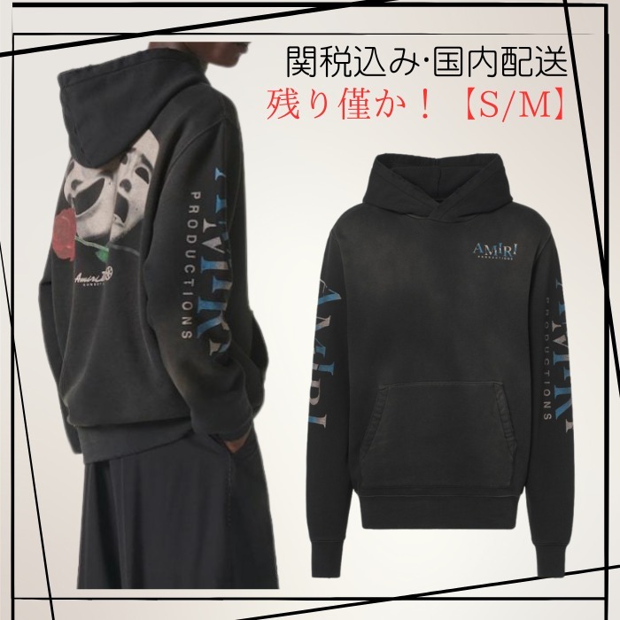 ★AMIRI★ シアターマスク コットンジャージー パーカー 関税込*