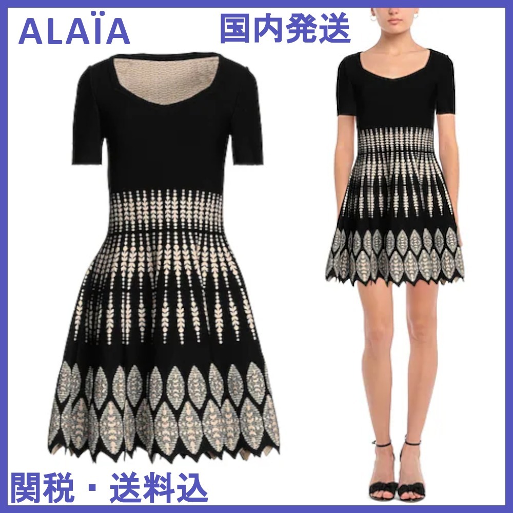 【個性派♪】ALAIA ミニワンピース・ドレス