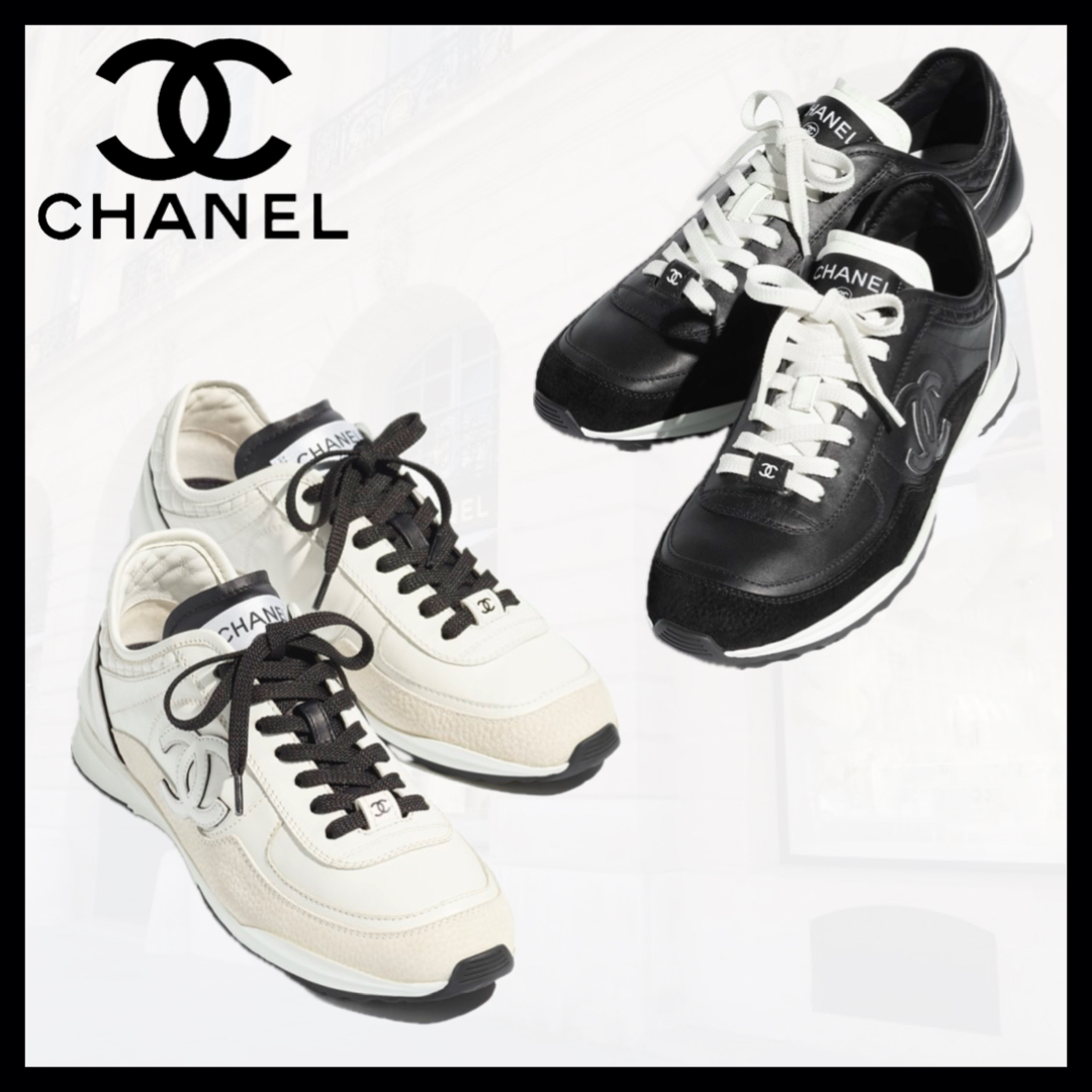 スタイリッシュな足元に♪【CHANEL】 スニーカー