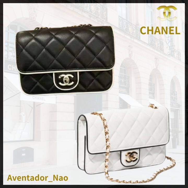 ★さりげない煌めき★ 【CHANEL】チェーンクラッチ