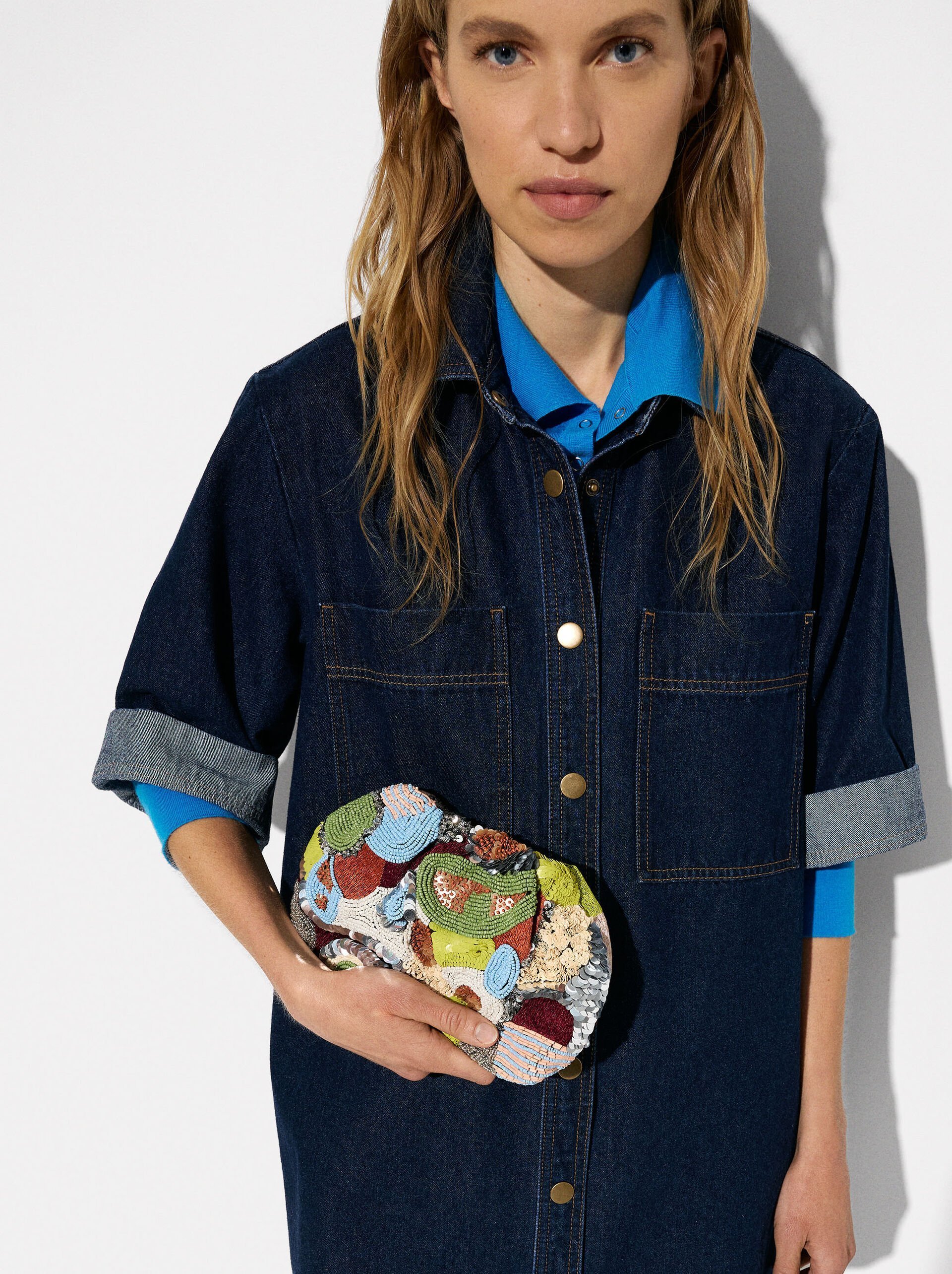 ☆日本未入荷☆ビーズ付パーティーバッグ☆PARFOIS (PARFOIS