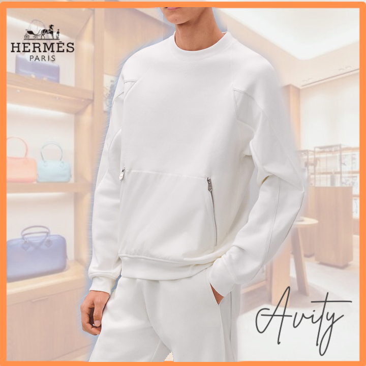 【着心地の良さ満点】Hermes Sport capsuleスウェット
