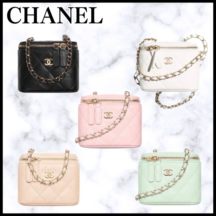 25S◆フォルムがかわいい♪◆CHANEL ミニ ヴァニティ バッグ