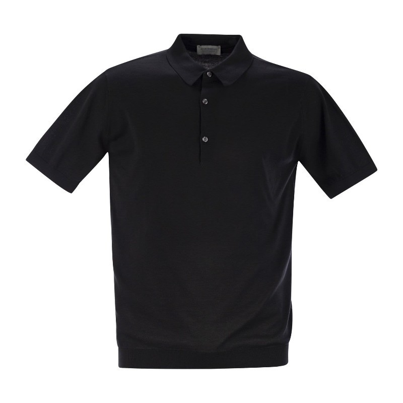 Tシャツ・カットソー JOHN SMEDLEY ADRIAN - Cotton short-sleeved polo shirt