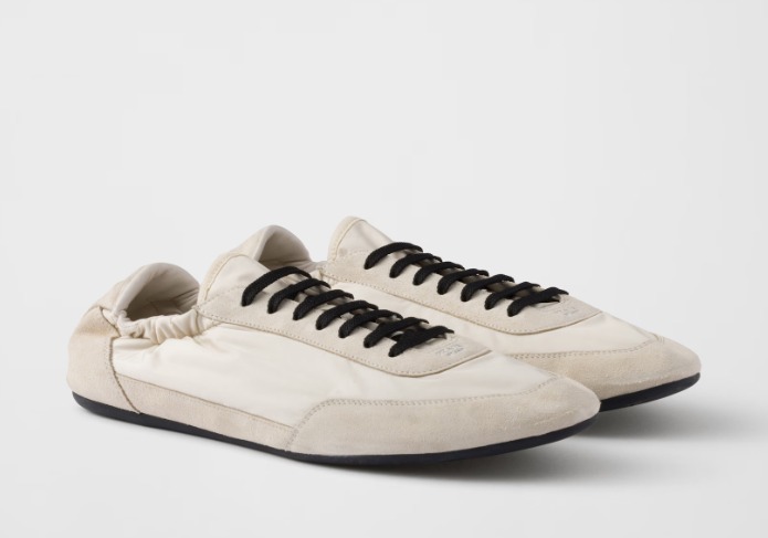 《PRADA》コラプス Re-Nylonエラスティックスニーカー