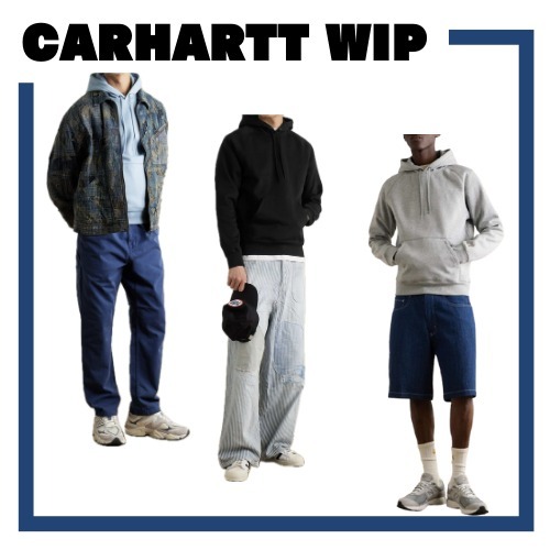 [Carhartt WIP]チェイス ロゴ刺繍 パーカー