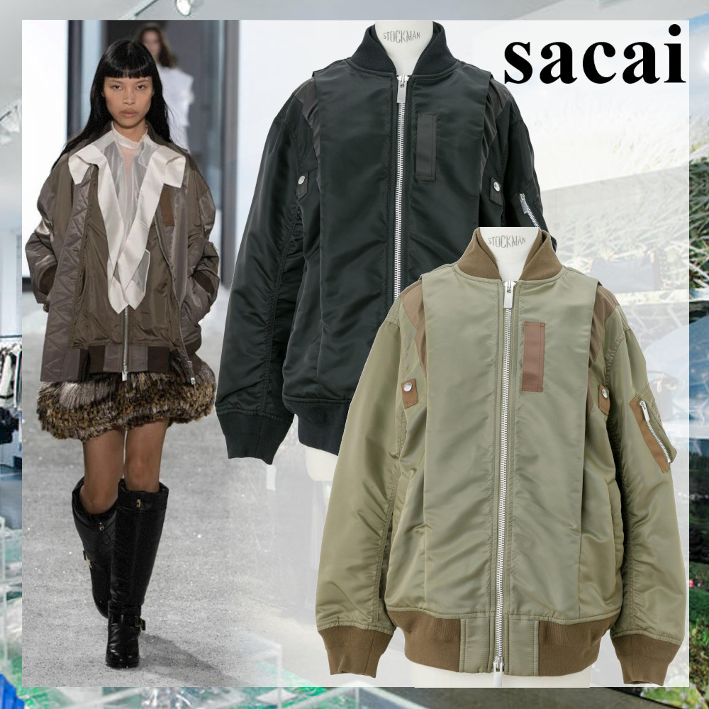 国内より1WEEK【sacai】Nylon Twill Blouson
