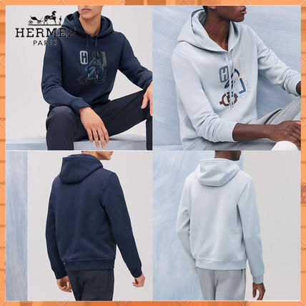 【大人カジュアル♪】エルメス シンプル パーカー HERMES XL以上 HERMES(エルメス) パーカー・フーディ(メンズ) - 海外