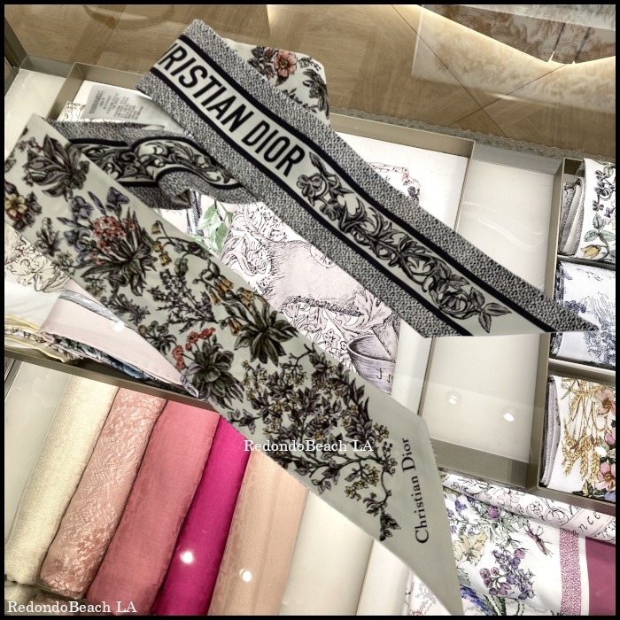 【繊細でカラフル華やか】Dior★ミッツァ スカーフ★