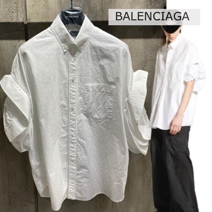 BALENCIAGA：ザ・バレンシアガ♡大人の白シャツ - メルカリ