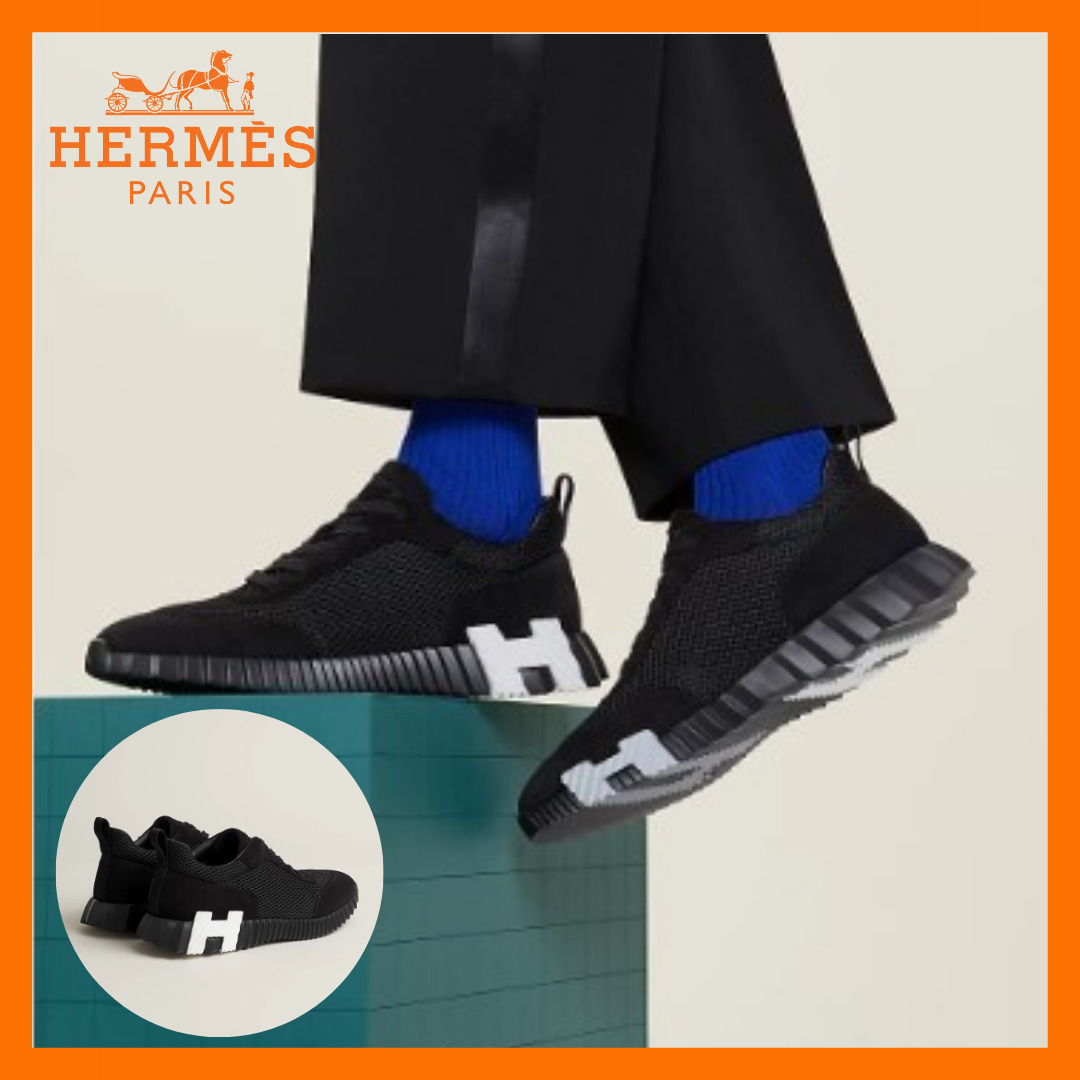 【シンプルでかっこいい＊】HERMES スニーカー バウンシング