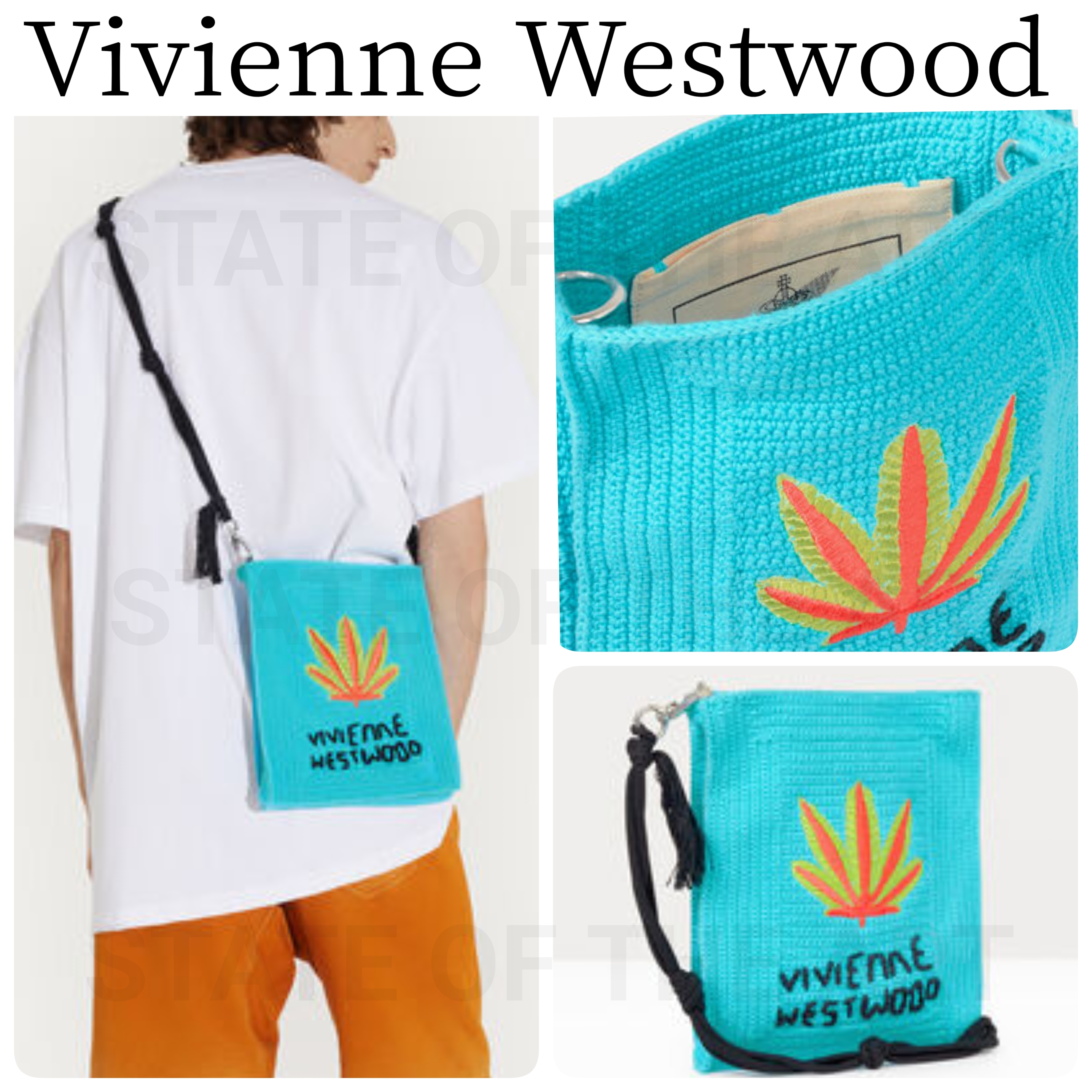 新作【Vivienne Westwood】Small Mabel Crochet トートバッグ