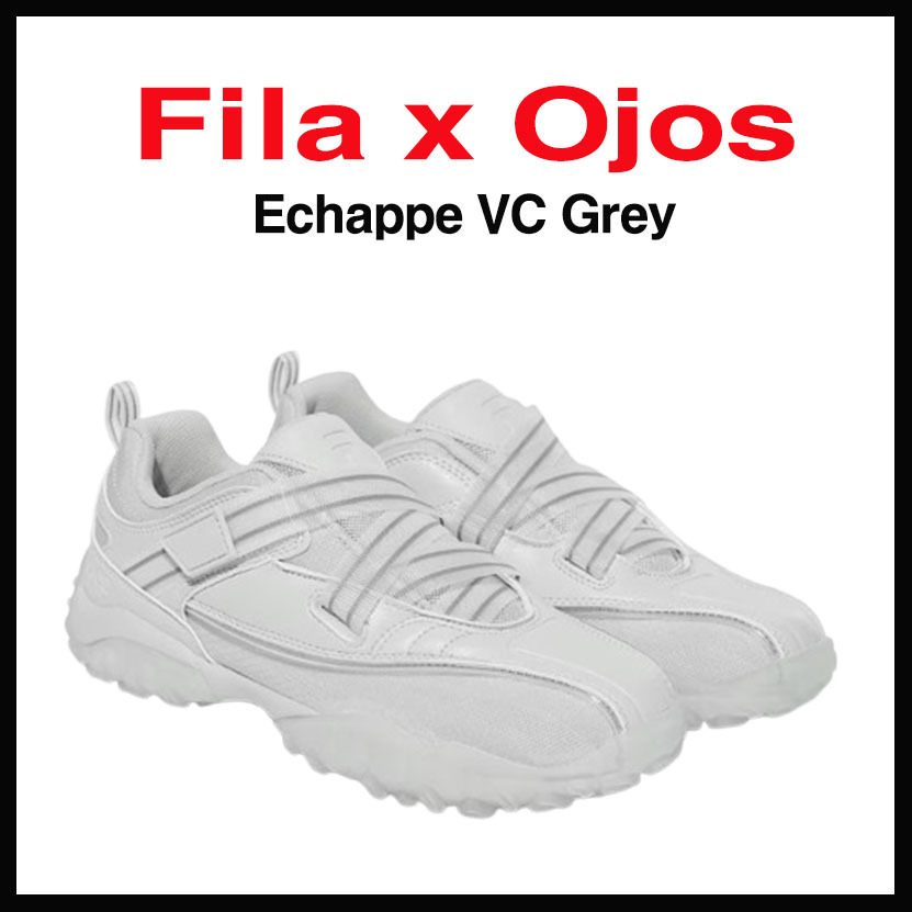 人気 ☆FILA X OJOS☆ ECHAPPE VC GREY