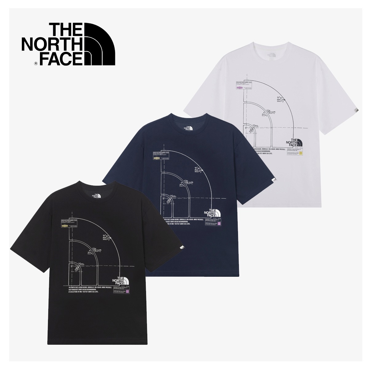 Tシャツ・カットソー THE NORTH FACE DOME LOGO S/S R/TEE SA731