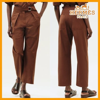 【人気×25AW新作！】HERMES クロップドパンツ クロップドパンツ HERMES(エルメス) - 海外通販のBUYMA