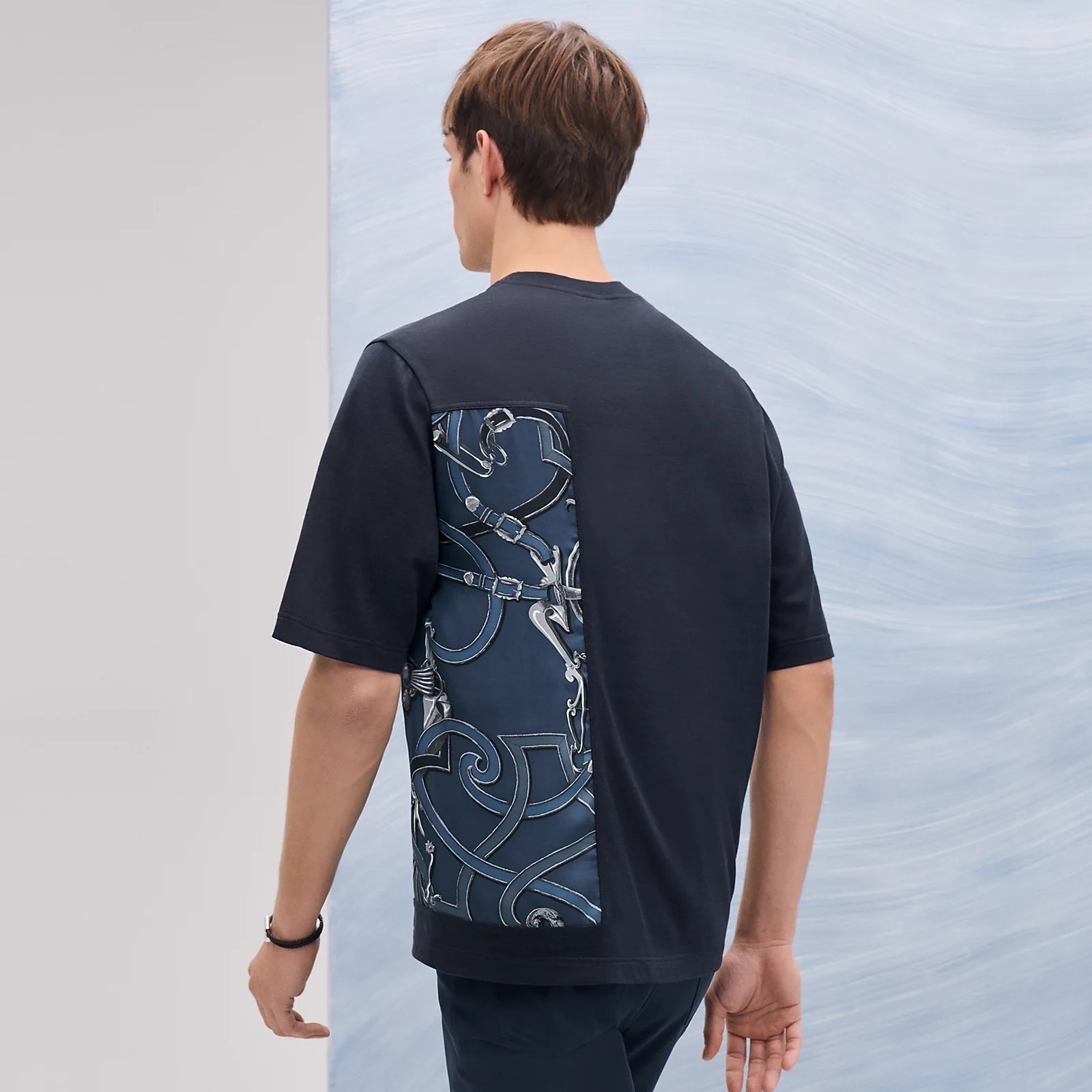 ★HERMES★Tシャツ《L’Instruction du Roy》コットン/シルク